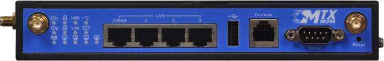4G Router Ethernet ports mtxm2m