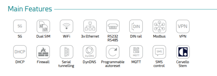 MTX-Router-EOS 5G, the new Webdyn router with 5G connectivity